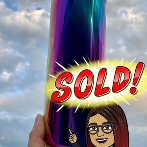 Starbucks oil slick tumbler